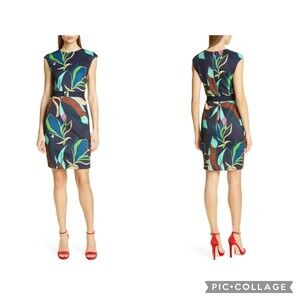 Ted Baker London Adilyyn Supernatural Structure Bodycon Belt Dress Ted's Size 0